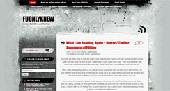 Desktop Screenshot of fuonlyknew.com